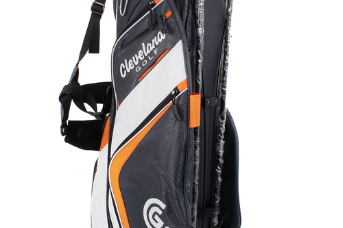 New Cleveland Lite Golf Stand Bag Charcoal / Orange / White G2863 - Image 7