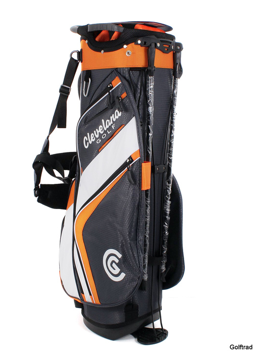 New Cleveland Lite Golf Stand Bag Charcoal / Orange / White G2863 - Image 7