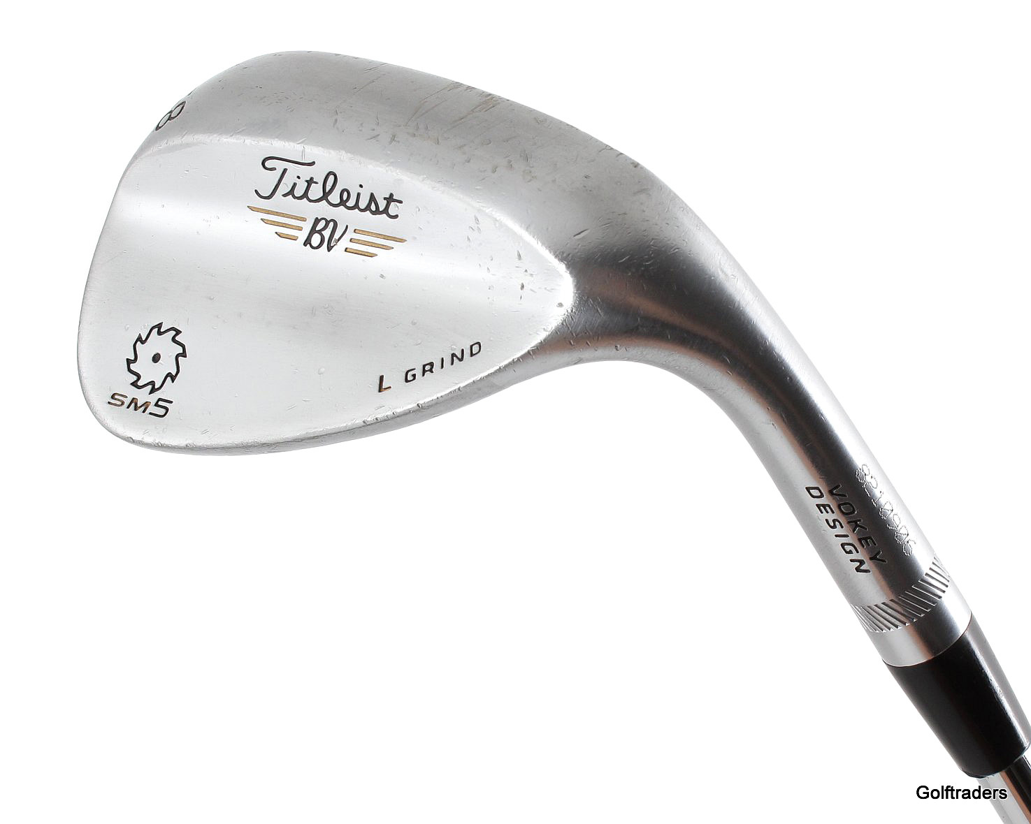 Titleist SM5 Vokey L Grind Lob Wedge 58.04 Steel Wedge Flex G3021 just