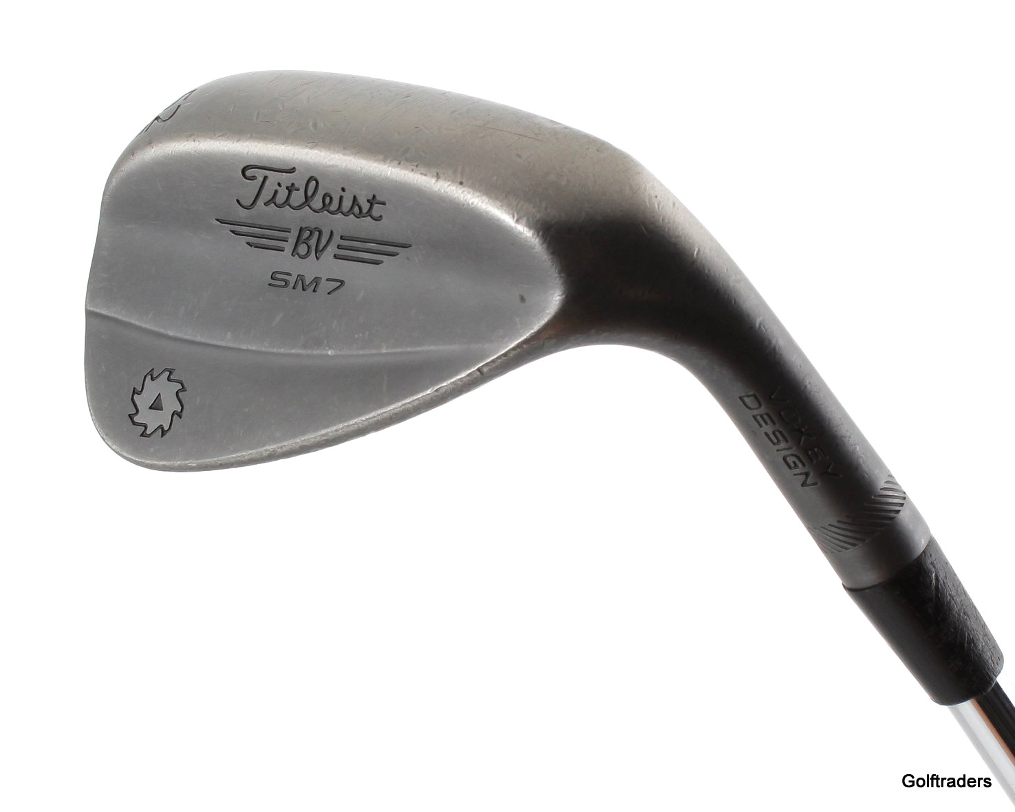 Titleist Vokey SM7 Jet Black Gap Wedge 52.08F Steel Wedge Flex G3077