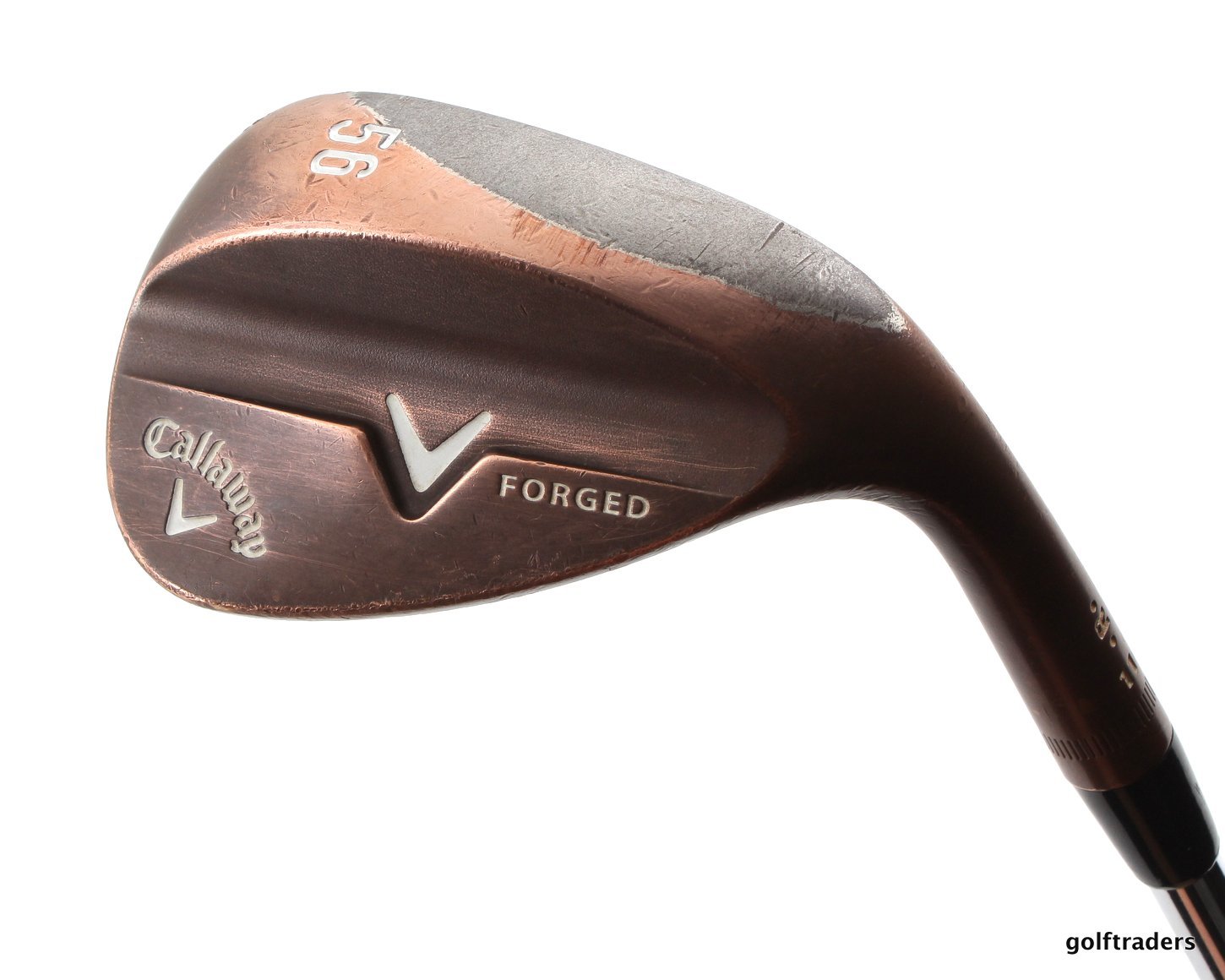 CALLAWAY COPPER 56º SAND WEDGE STEEL WEDGE FLEX D5557 just