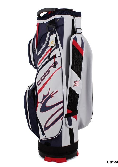 New Cobra Ultralight Cart Bag UL20 Peacoat High Risk Red / White