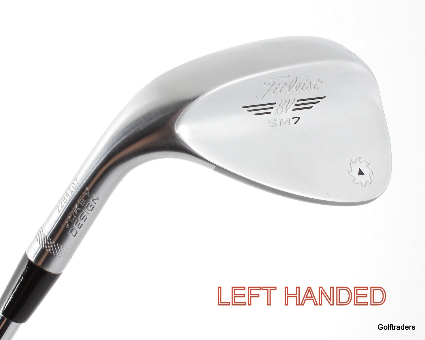 Titleist Vokey SM7 Tour Chrome Sand Wedge 54.14F Steel Wedge Flex LH