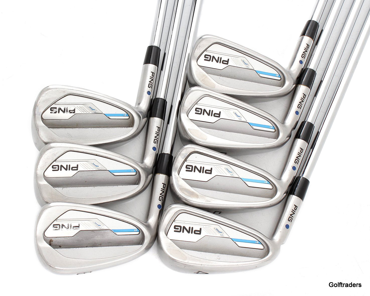 Ping i E1 Irons 4PW Steel Regular Flex Left Handed G3192 just 569.00