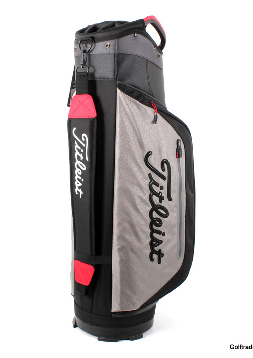 New Titleist Lightweight Club 14 Golf Cart Bag Black / Grey / Red G3579 - Image 5