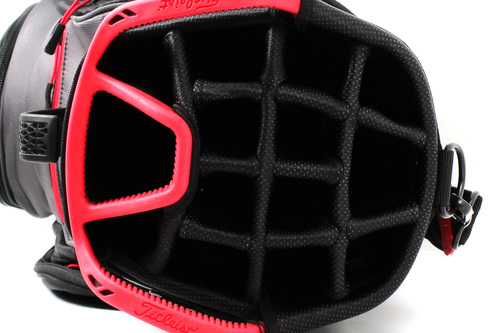 New Titleist Lightweight Club 14 Golf Cart Bag Black / Grey / Red G3579 - Image 7