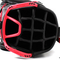 New Titleist Lightweight Club 14 Golf Cart Bag Black / Grey / Red G3579 - Image 7
