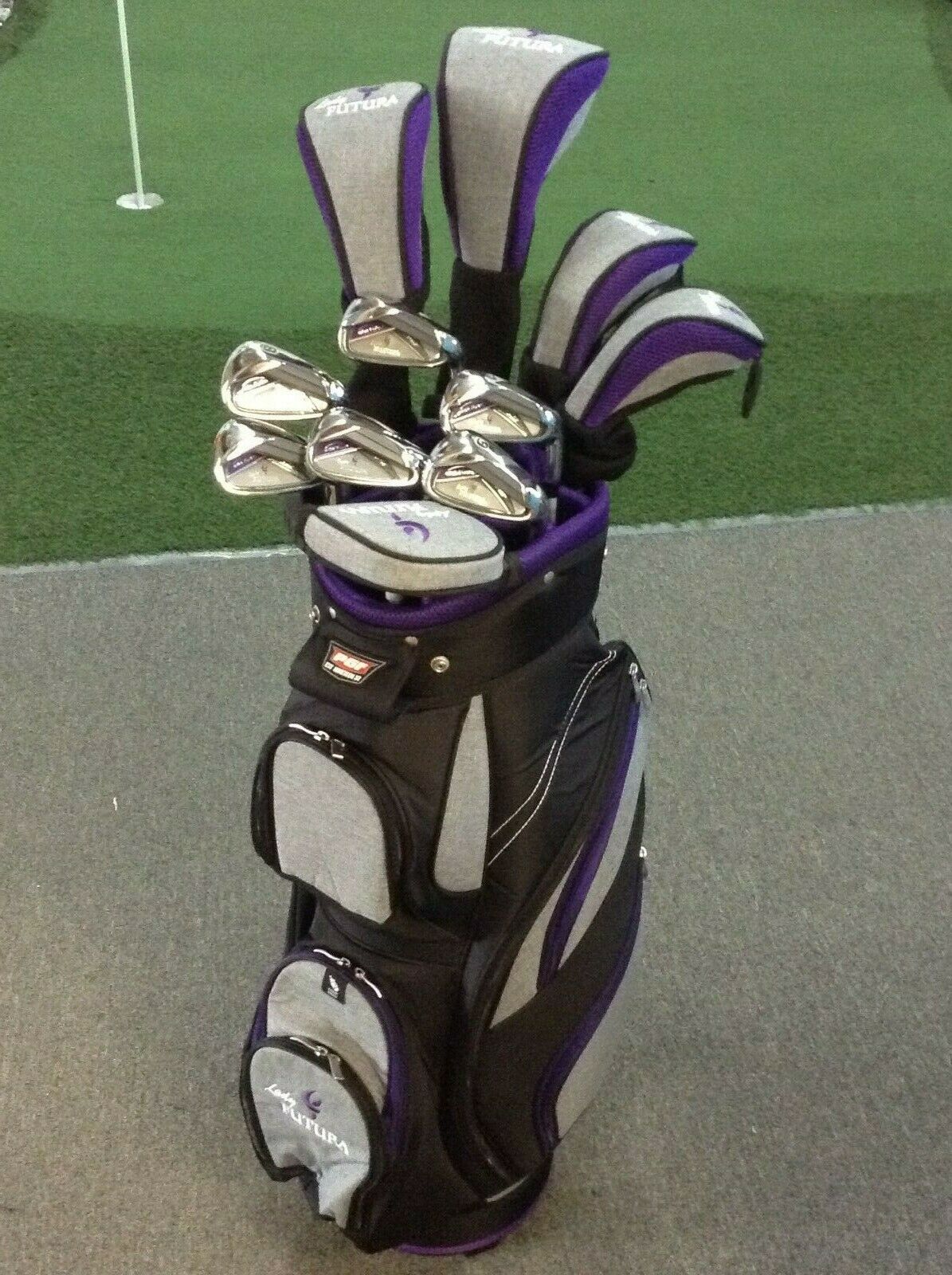 2019 PGF LADY FUTURA Graphite Pkg Full Ti Driver, Deluxe Bag,Putter,Covers just 629.99, save