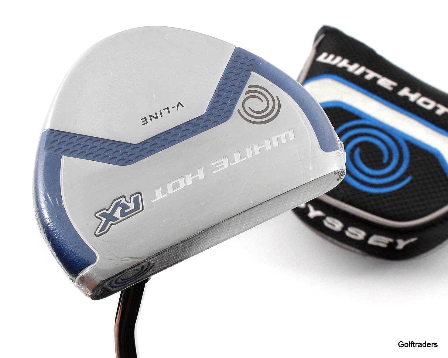 New Odyssey White Hot RX VLine Putter Steel 35" Cover G3421 just 219.00