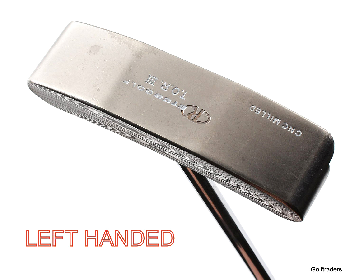 Retco T.O.R III Milled Long Putter Steel 50.5" Left Handed New Grip