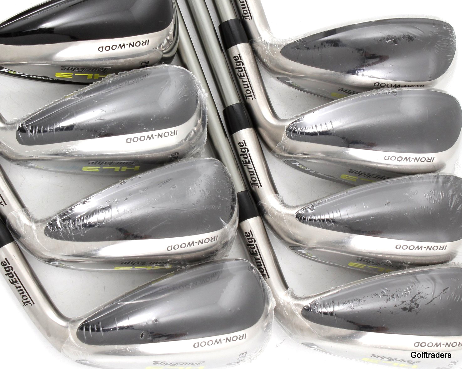 New Tour Edge HL3 IronWoods 4PW, SW Graphite Senior Flex G3901 just