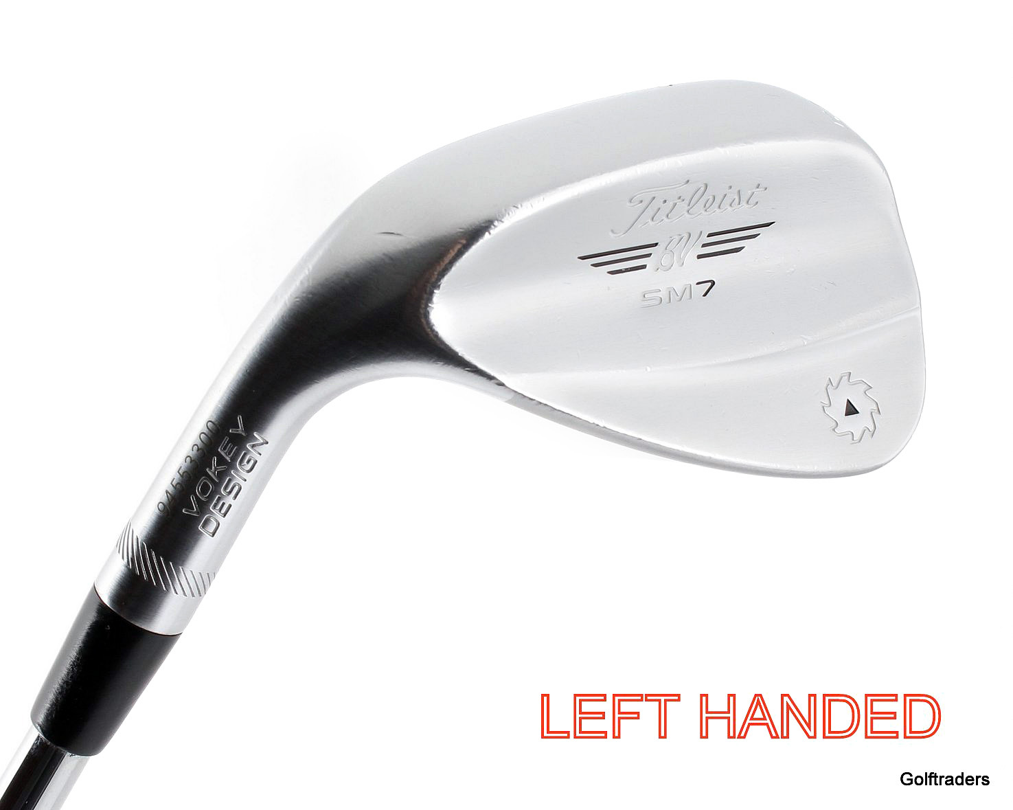 Titleist Vokey SM7 Chrome Gap Wedge 50.12F Steel Wedge Flex Left Handed