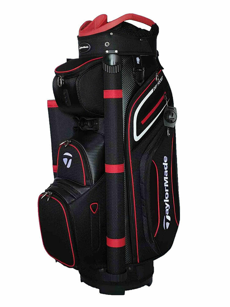 New Taylormade 20 Premium Cart Bag Black / Red / White G4442 just 299.00