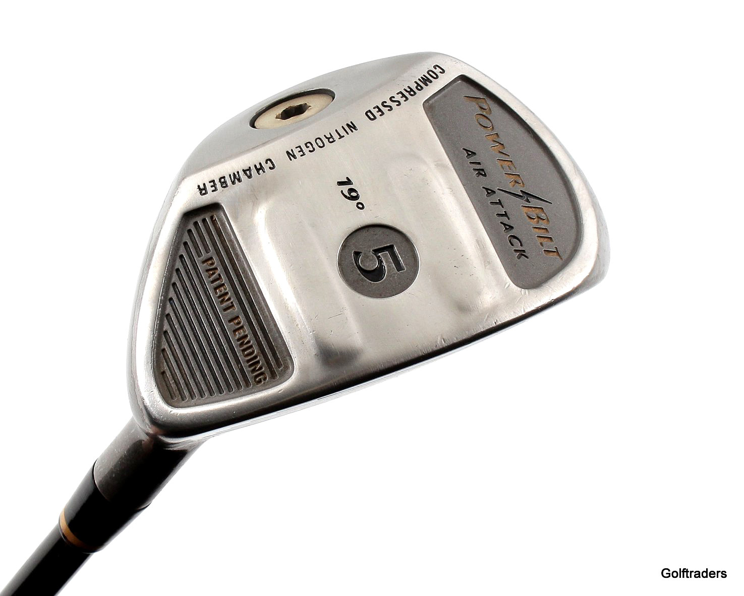 Powerbilt Air Attack 5 Wood 19º Mens Regular Flex New Grip G4250 just