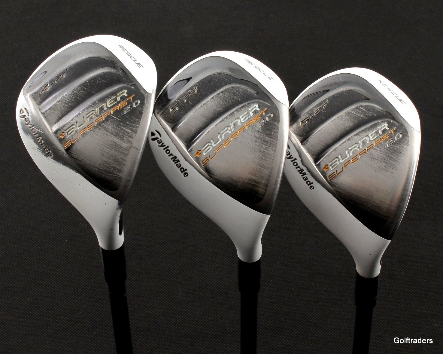 Taylormade Burner Superfast 2.0 Hybrid 4,5,6 Set 21º,24º,27º Seniors