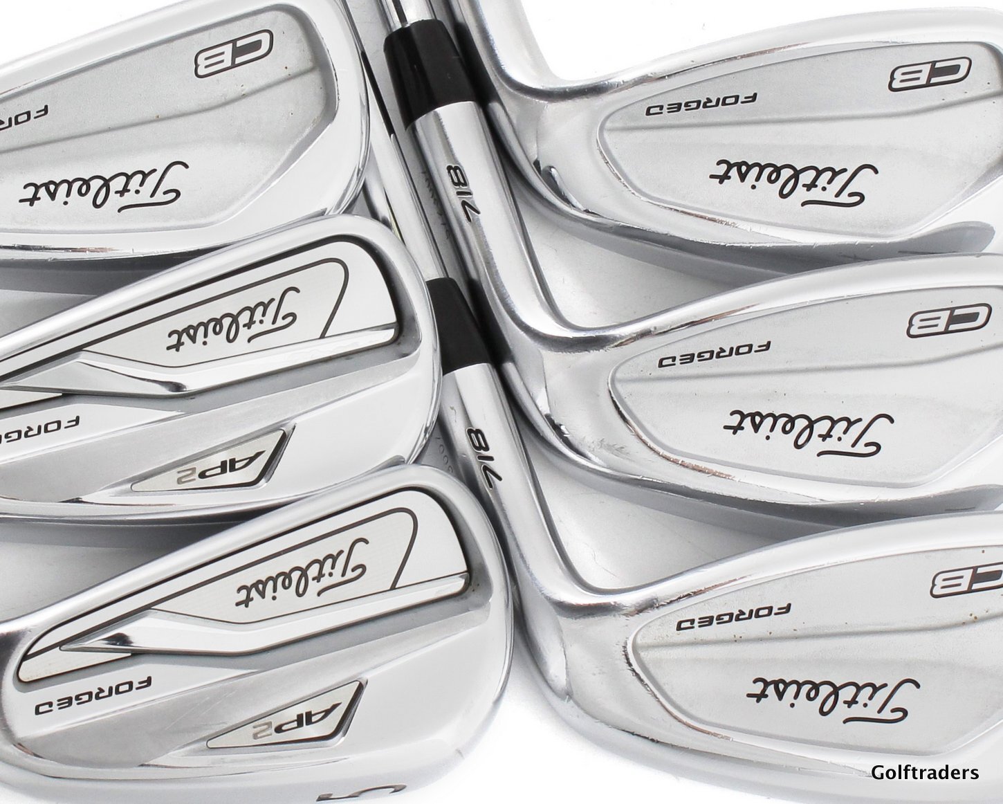 Titleist 718 AP2/ CB Combo Irons 5PW Steel Regular Flex New
