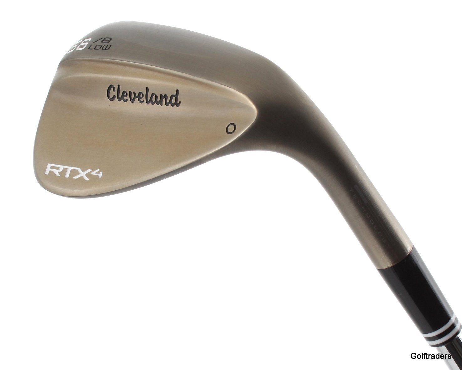 New Cleveland RTX4 RAW Sand Wedge 56.08 Low Steel Stiff Flex G4978