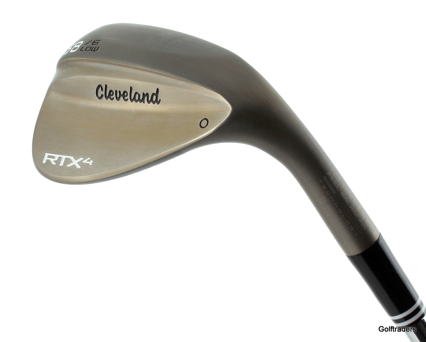 New Cleveland RTX4 RAW Lob Wedge 58.06 Low Steel Stiff Flex G5009 just