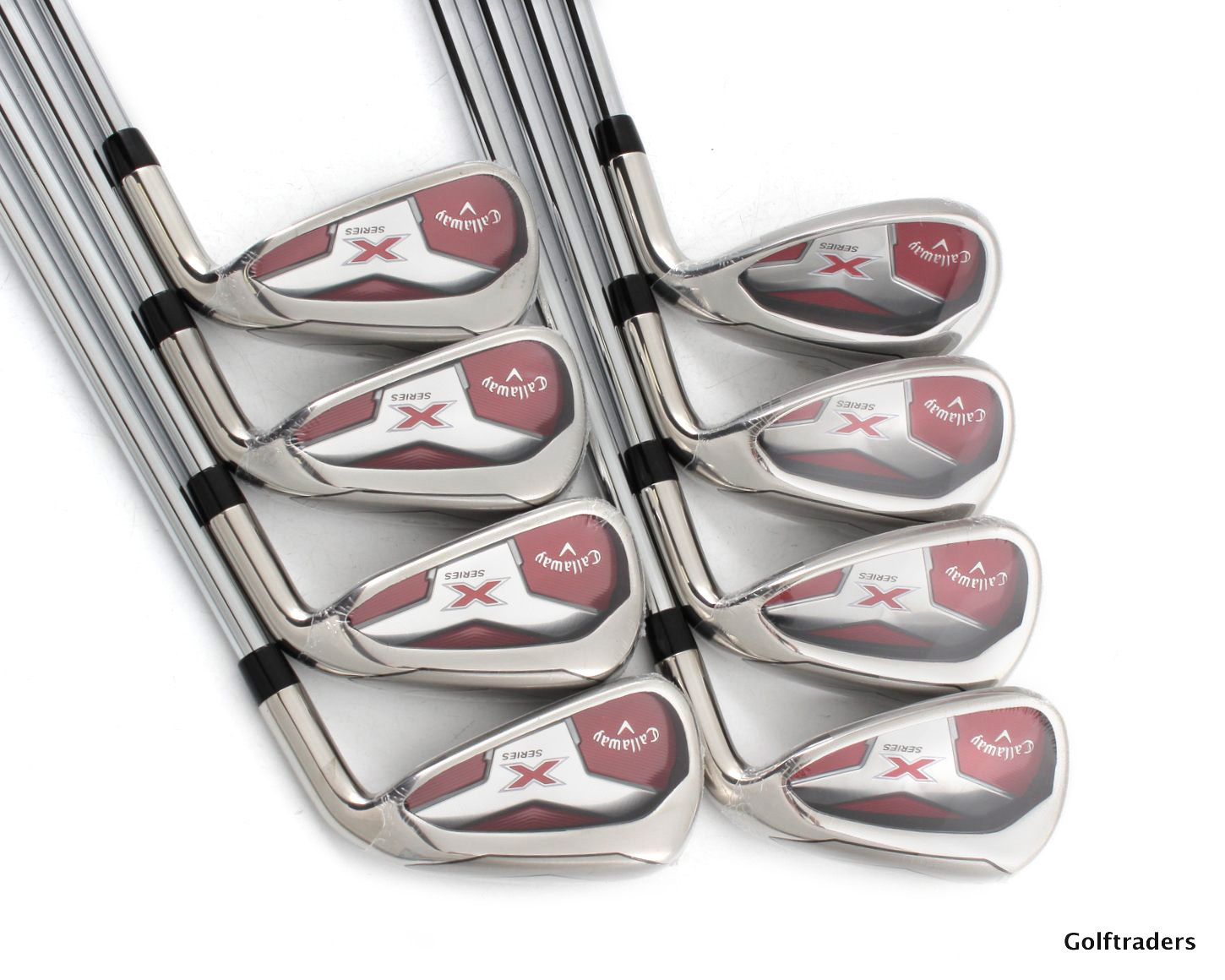 New Callaway X Series Irons 4PW, SW Steel Uniflex G5331 just 799.00