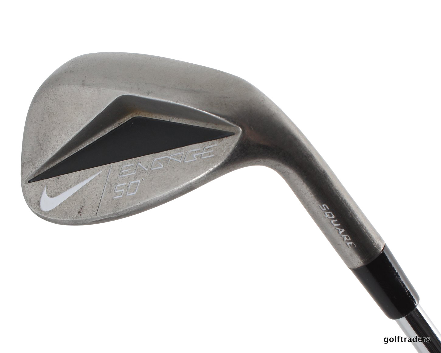 NIKE ENGAGE SQUARE 50º GAP WEDGE DYNAMIC GOLD STEEL WEDGE FLEX D5963