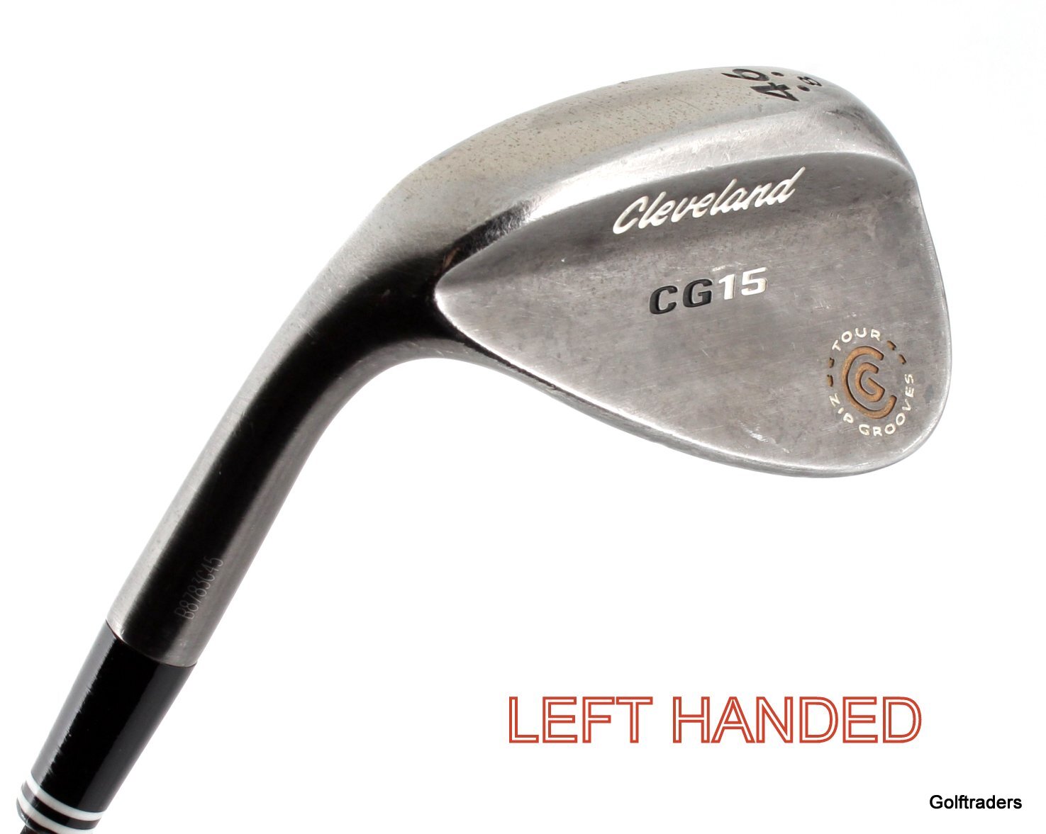 Cleveland CG15 Pitching Wedge 46.08 Steel Wedge Flex Left Handed G5243