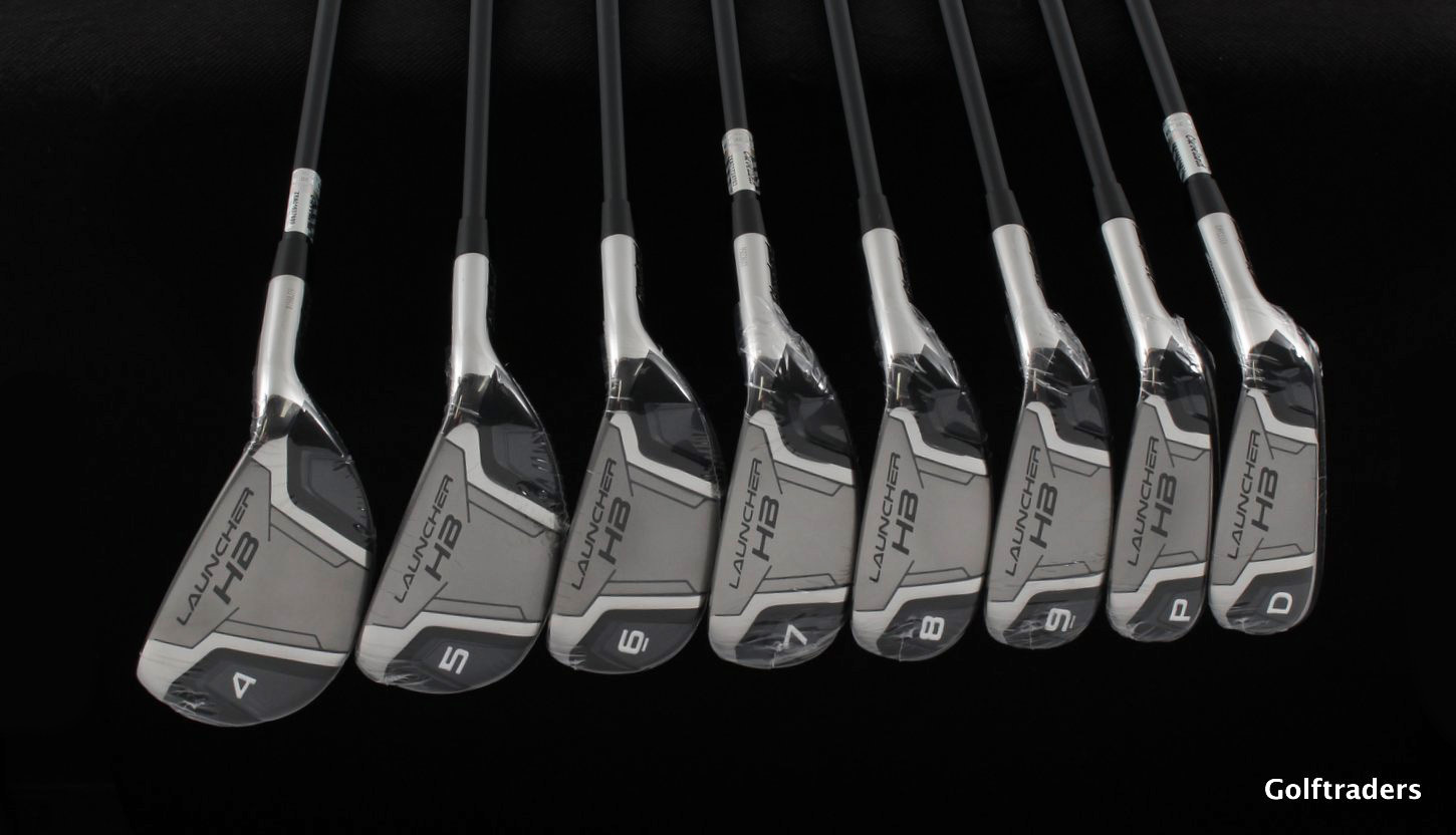 New 2020 Cleveland Launcher HB Turbo Irons 4PW, DW Graphite Regular