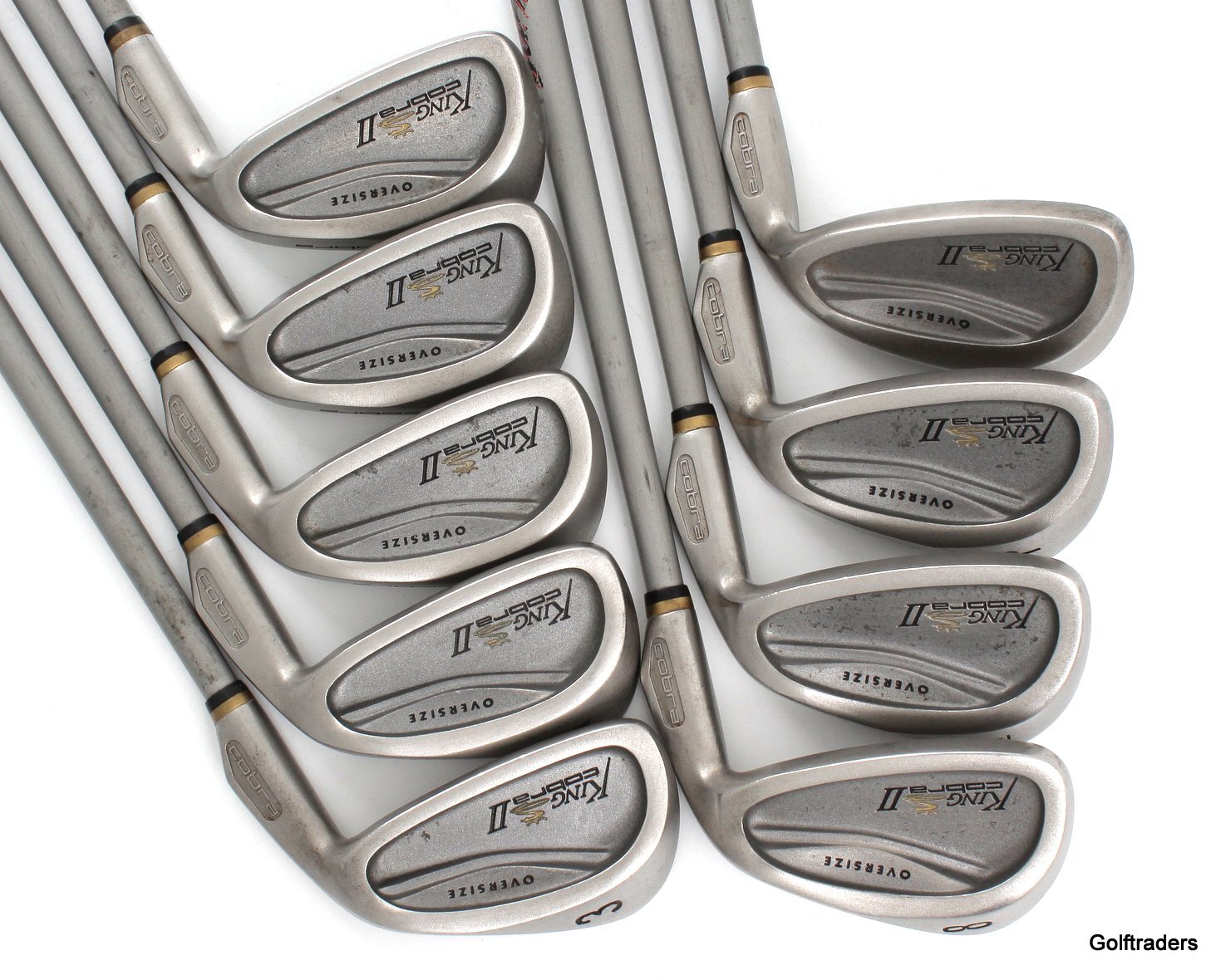 King Cobra II Oversize Irons 3PW, SW Graphite Regular Flex H517 just