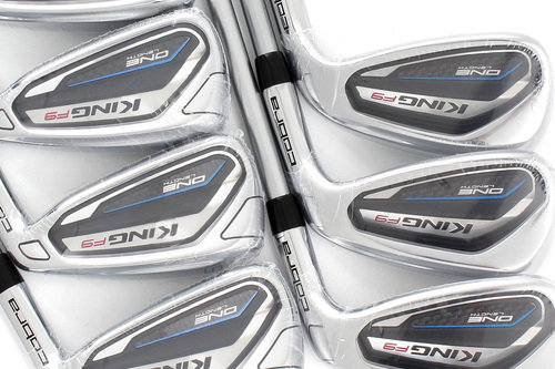 New Cobra King F9 One Length Irons 4-PW Graphite Regular Flex H537 - Image 1