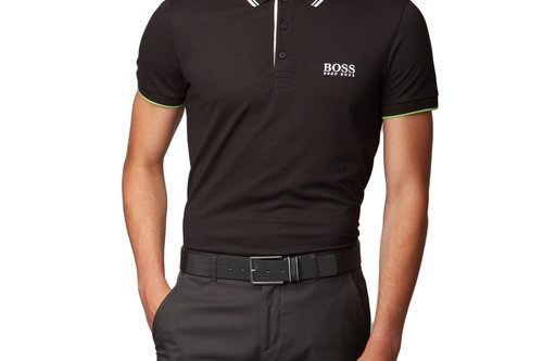 Hugo Boss Paddy Pro Golf Shirt - Black just $135.00, save $34.00!