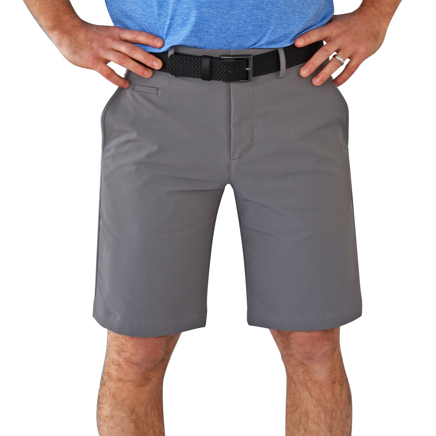 KJUS Ike Golf Shorts - Steel Grey just $149.00, save $50.00!