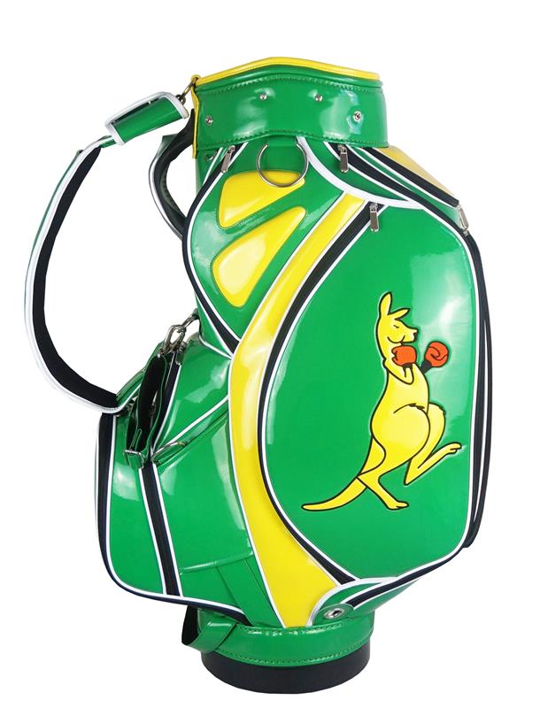 PREMIUM CUSTOM "BOXING KANGAROO" GOLF STAFF BAG just 650.00, save 75.00!