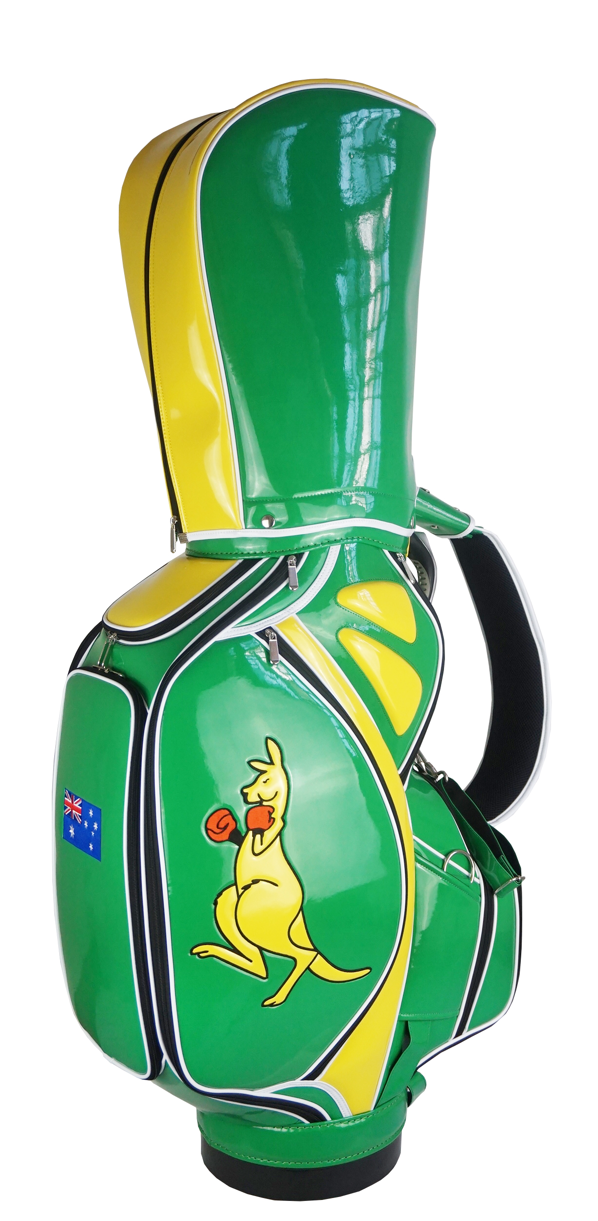 PREMIUM CUSTOM "BOXING KANGAROO" GOLF STAFF BAG just 650.00, save 75.00!
