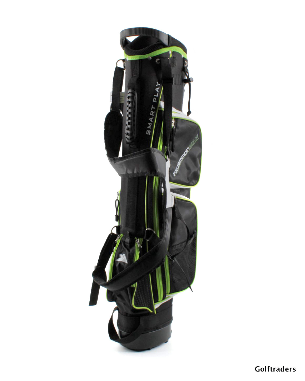 New Prosimmon Smartplay Golf Stand Bag Small Black / Lime / White