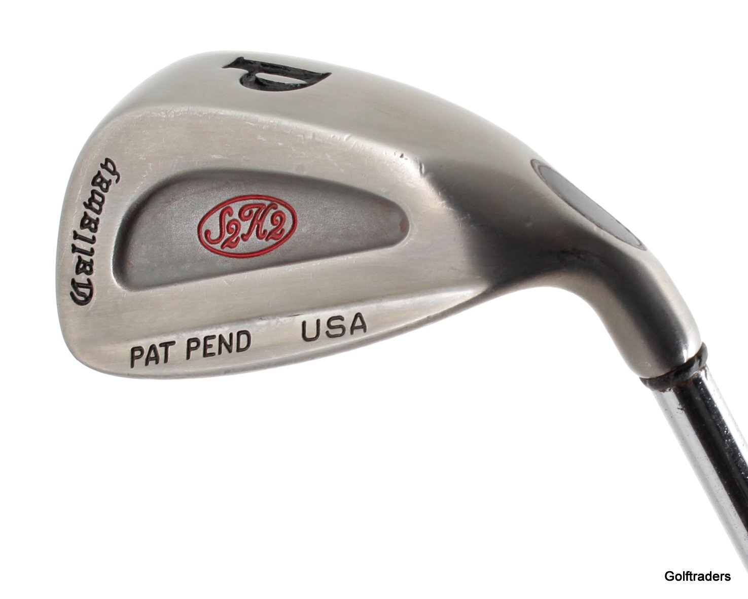 Callaway S2H2 Pat Pend USA Pitching Wedge Steel Stiff Flex New Grip