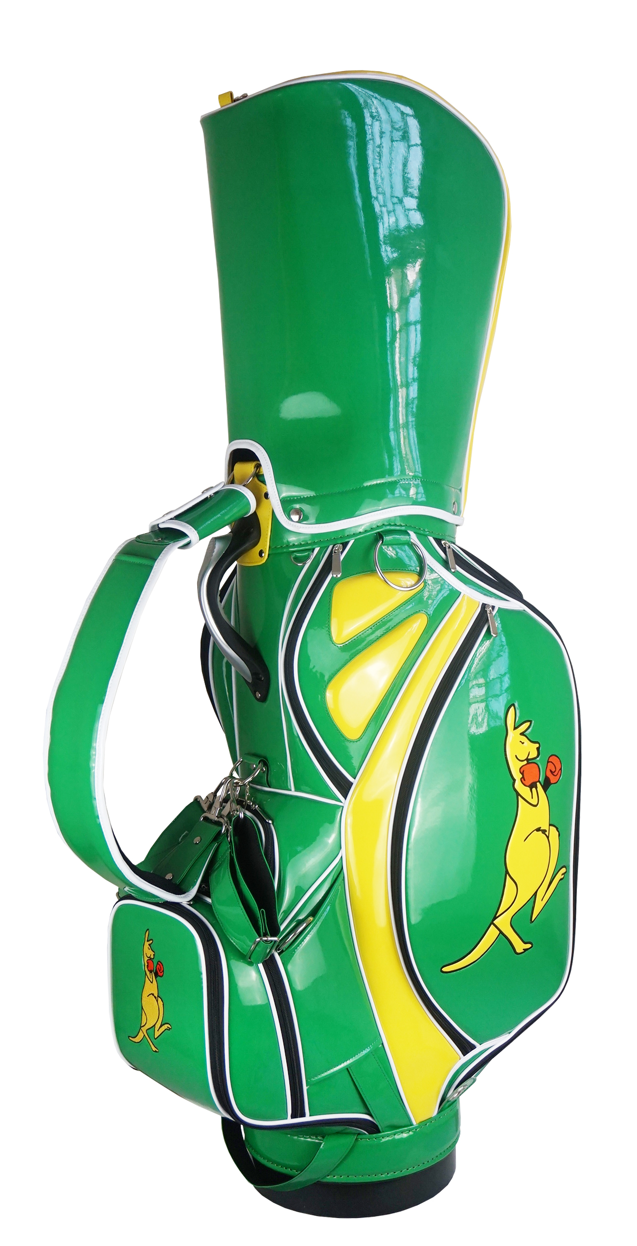 PREMIUM CUSTOM "BOXING KANGAROO" GOLF STAFF BAG just 650.00, save 75.00!