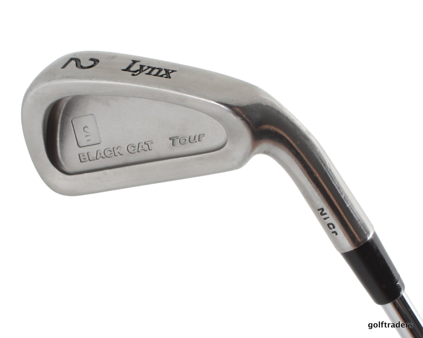 LYNX BLACK CAT TOUR 2 IRON 18° DYNAMIC GOLD XSTIFF FLEX +NEW GRIP 