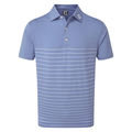 FootJoy Heather Lisle Engineered Pinstripe Golf Polo Shirt - Image 1