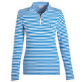 GOLFINO Dry Comfort Long Sleeve Ladies Golf Polo Shirt - Image 1