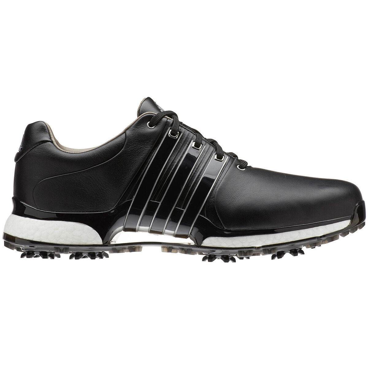 adidas Golf Mens Black and Silver Tour 360 XT Golf Shoes just £99.95