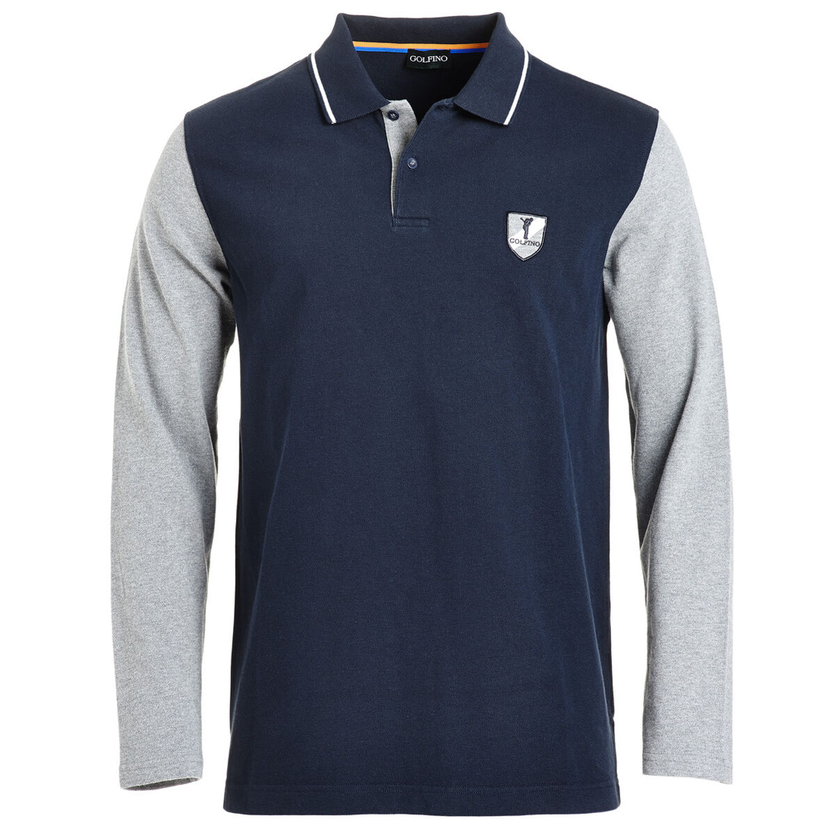 GOLFINO Soft Cotton Long Sleeve Golf Polo Shirt just £99.00