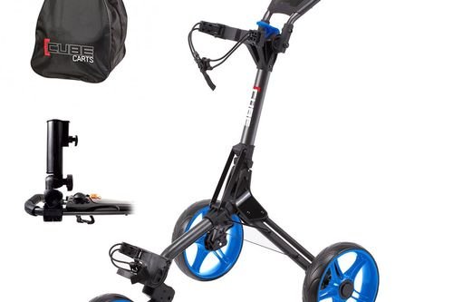 CUBE 3 Golf Trolley Bundle - Image 1