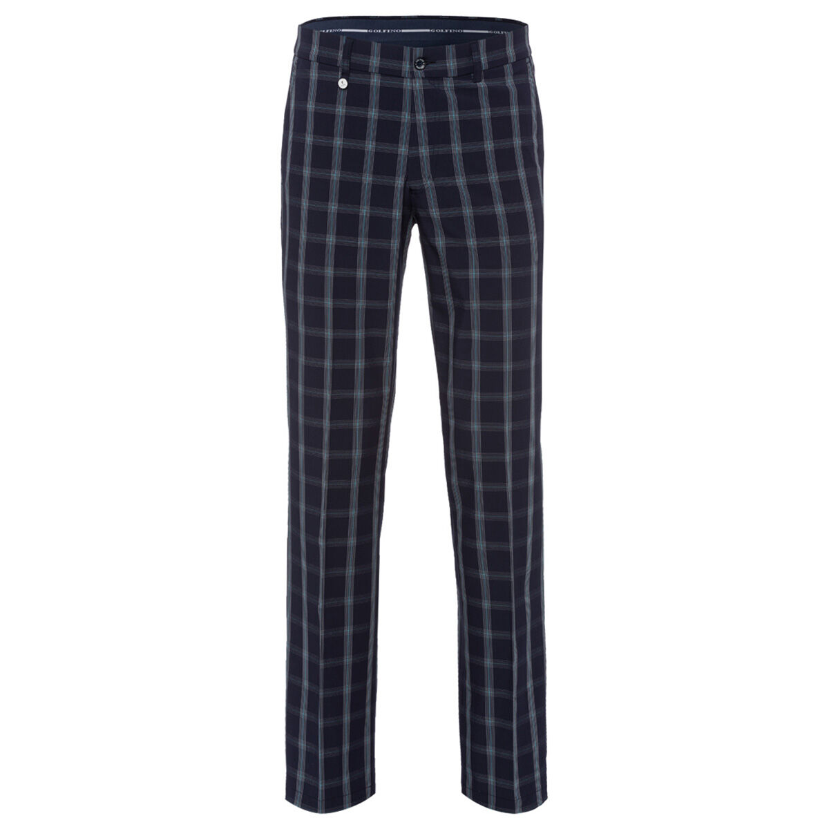 GOLFINO Checked Stretch Golf Trousers just £129.00
