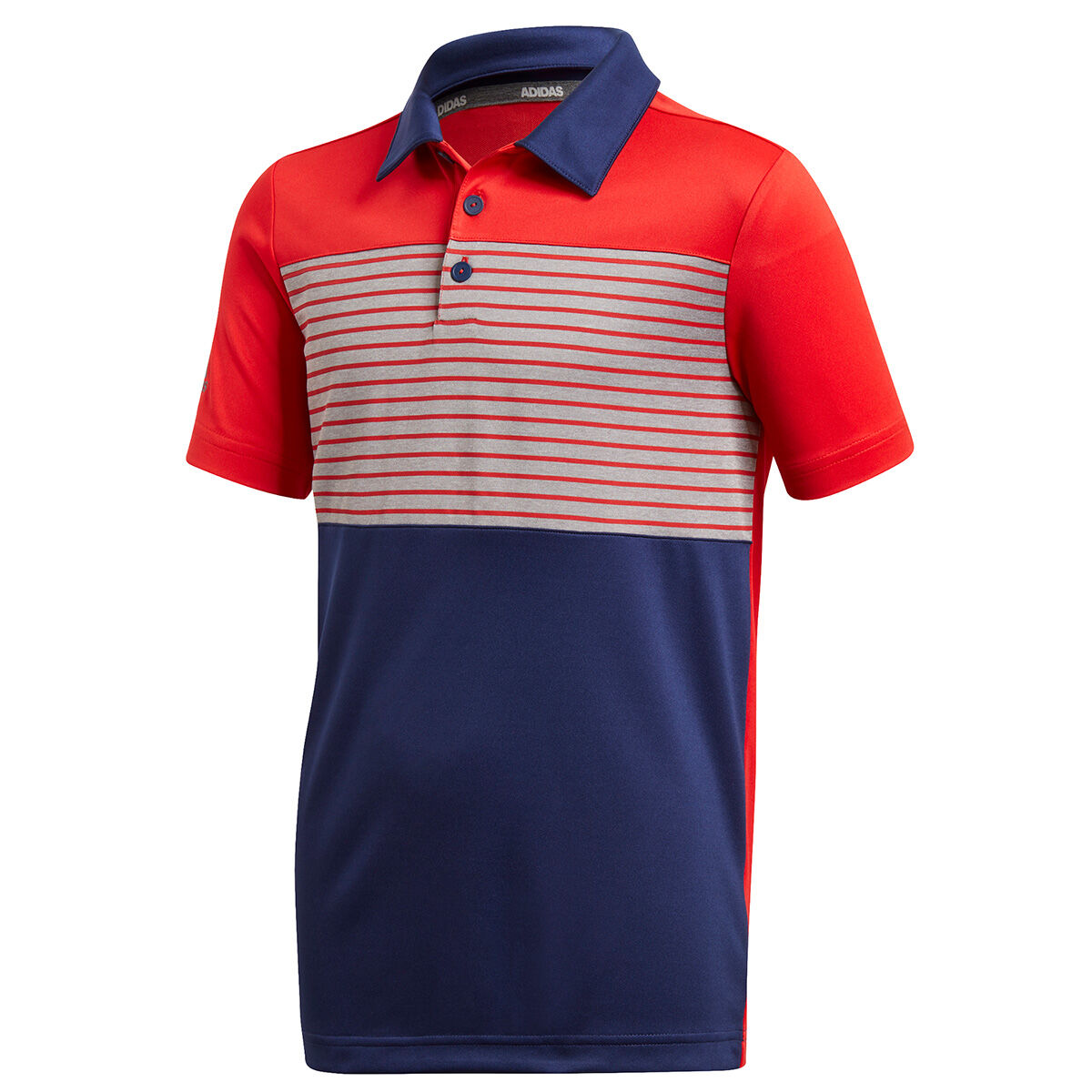 adidas Golf Engineered Stripe Junior Golf Polo Shirt just £24.95