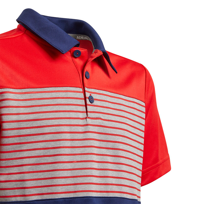 adidas Golf Engineered Stripe Junior Golf Polo Shirt just £19.95