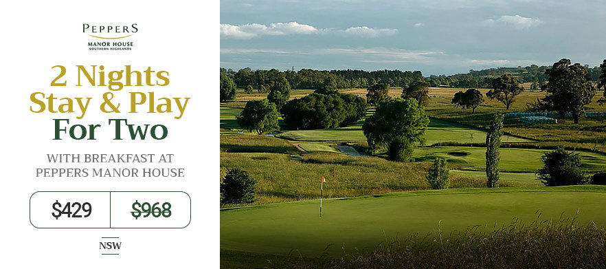 2 Night Stay & Play For Two With Breakfast at Peppers Manor House
