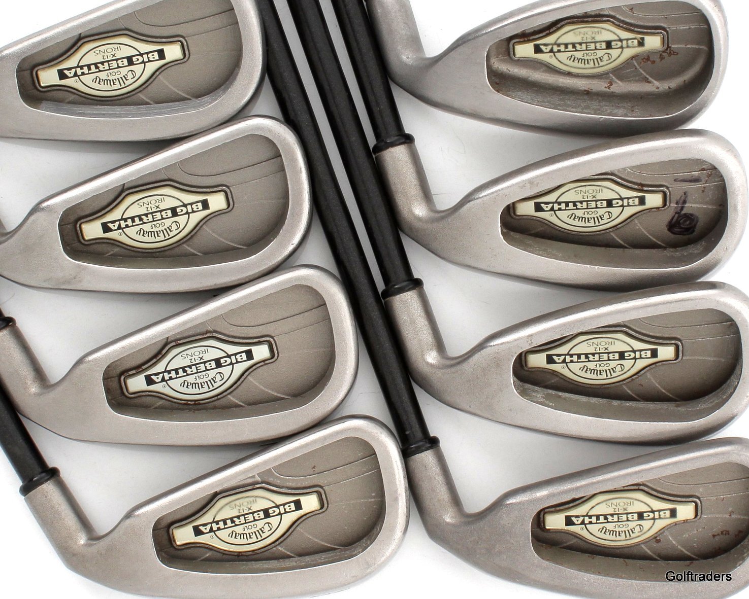 Callaway Big Bertha X12 Irons 3PW Graphite Regular Flex H1113 just