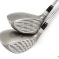Greg Norman Oversize 3 & 5 Woods Set Steel Uniflex Steel + New Grips H764 - Image 2