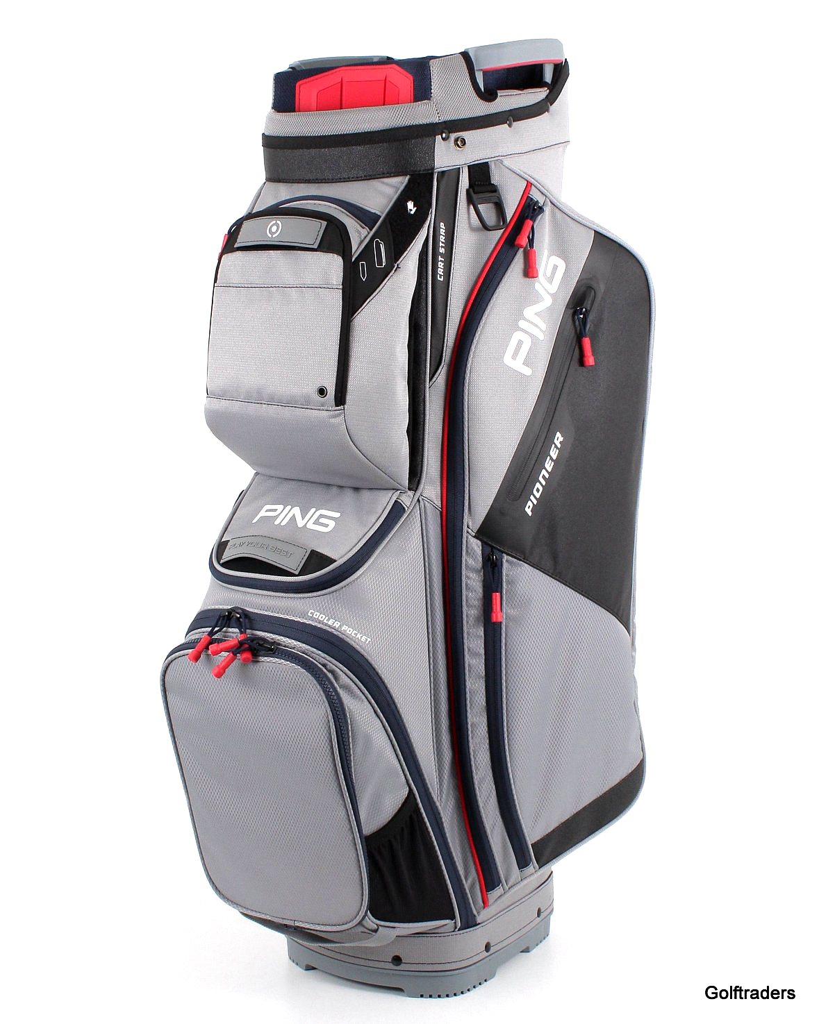New Ping Pioneer 191 Golf Cart Bag Silver H1377 just 349.00