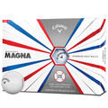 Callaway Golf Mens White Supersoft Magna Pack of 12 Balls - Image 1
