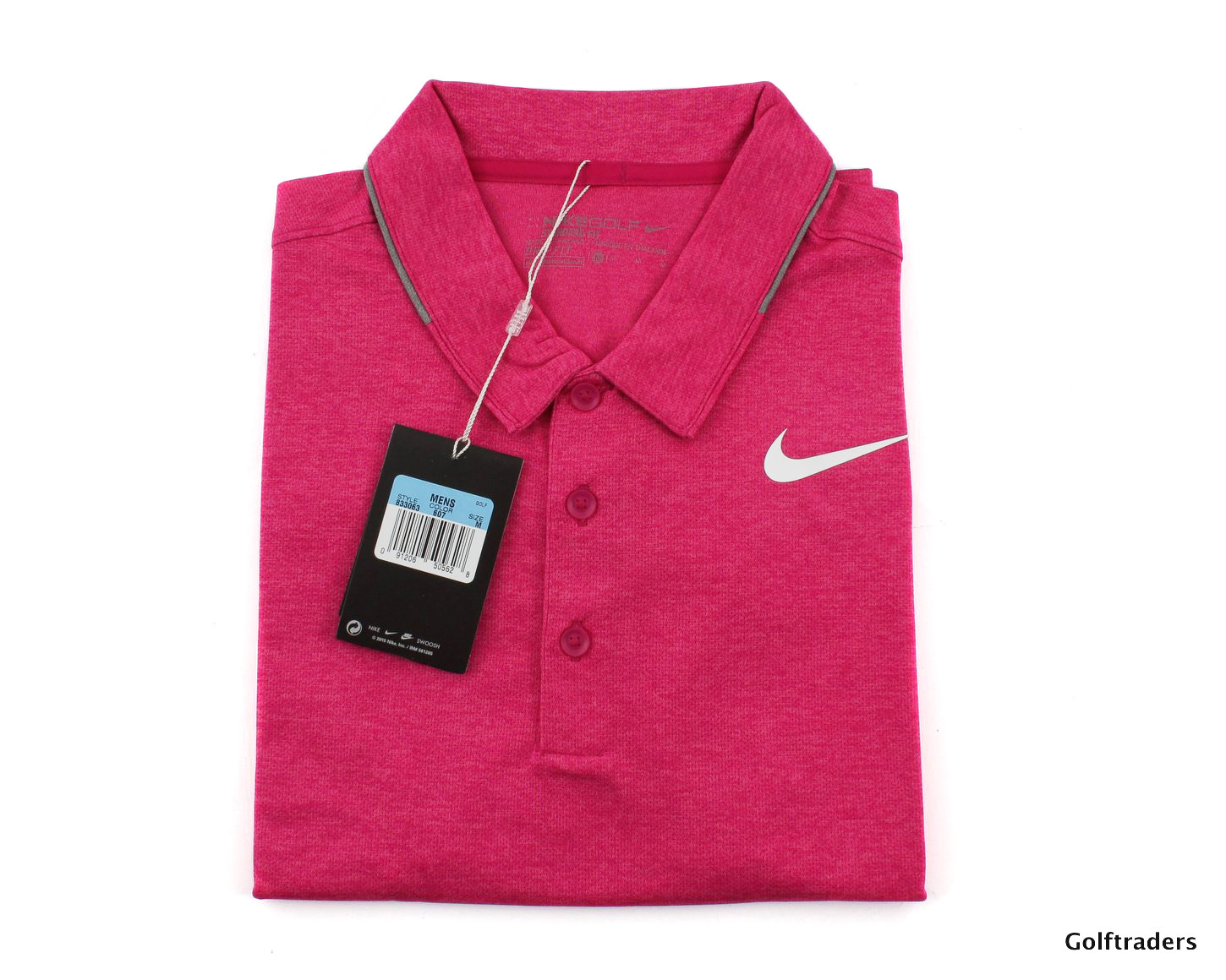 New Nike Golf Men's DriFit Standard Fit Golf Shirt 833063 607 Size M